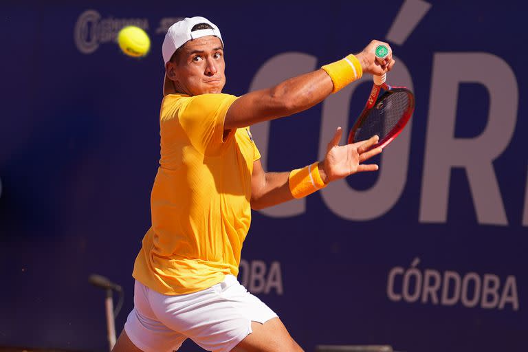 Sebastián Báez ganó ocho sets y perdió dos en su camino al título del Córdoba Open