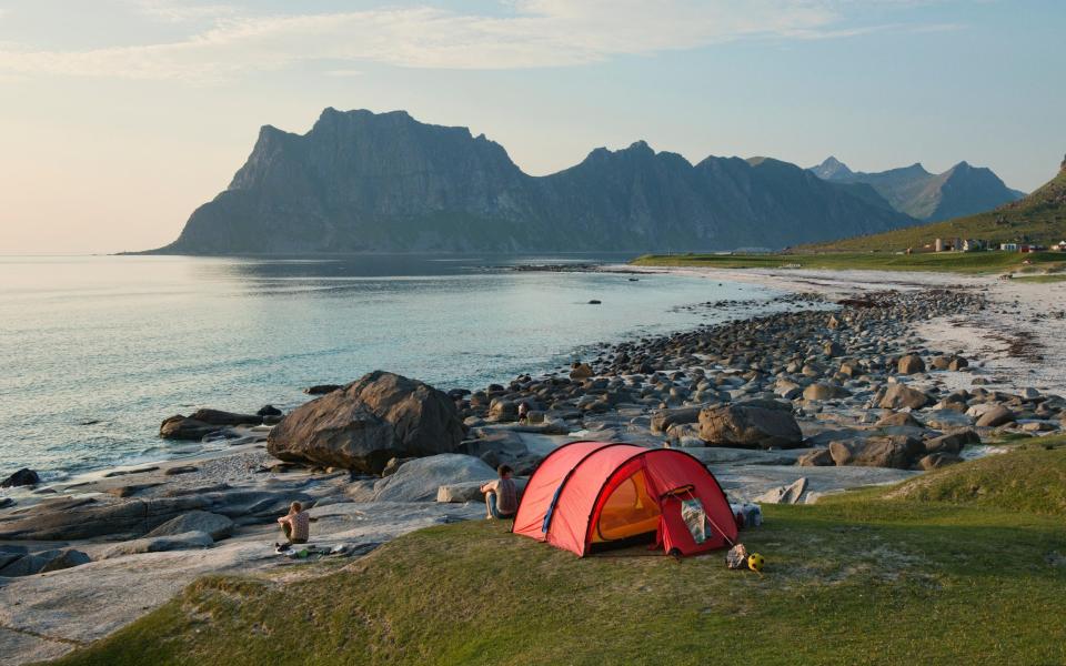 Norway's 'right to roam' law allows anyone to stay overnight in a tent anywhere in nature