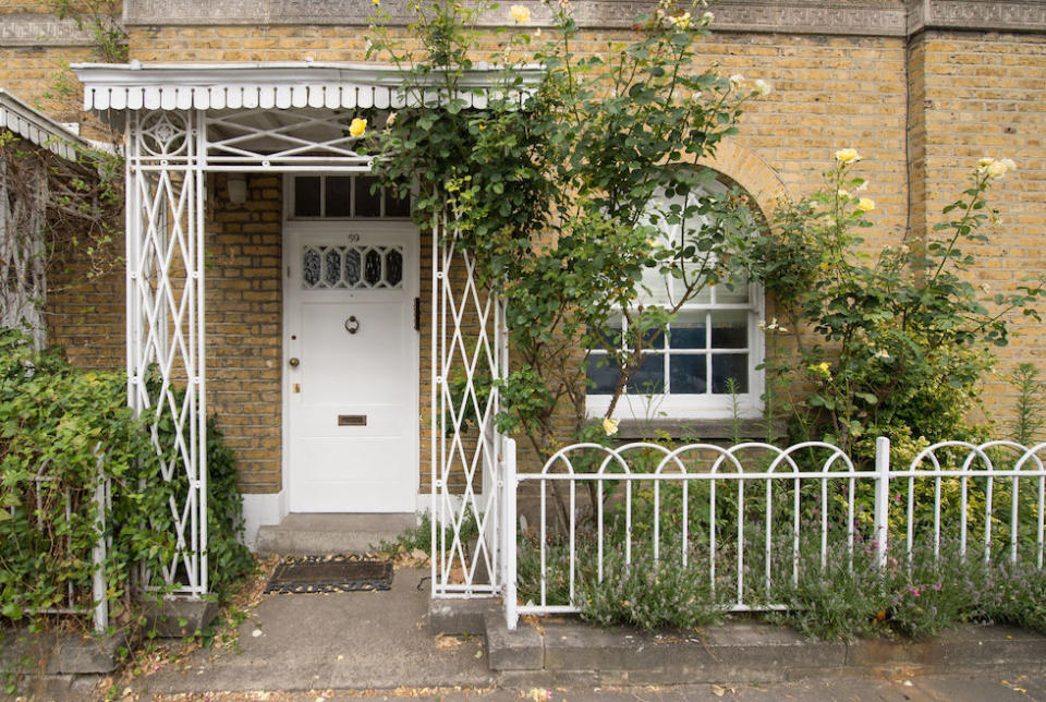 The house of Conservative peer David Prior in Cardigan Street, south London (Picture: PA)