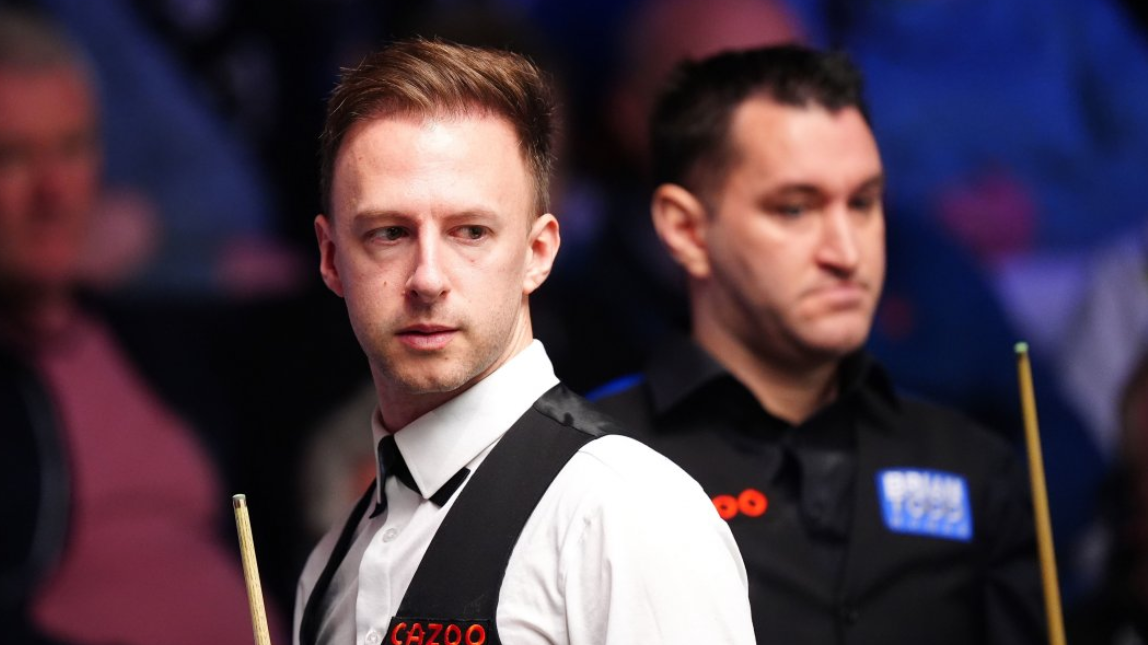 Judd Trump and Tom Ford