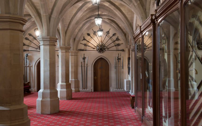 State entrance at Windsor Castle after £37m revamp - Credit: Royal Collection Trust