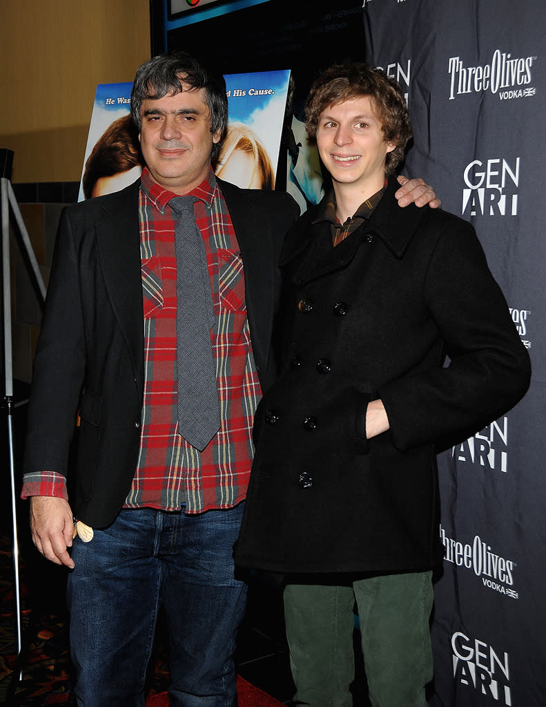 Youth in Revolt NY premiere 2010 Michael Cera Miguel Arteta