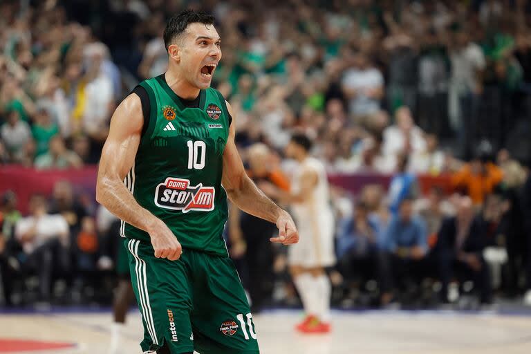 El base de Panathinaikos Kostas Sloukas tuvo una brillante actuación y fue elegido como el MVP de la final