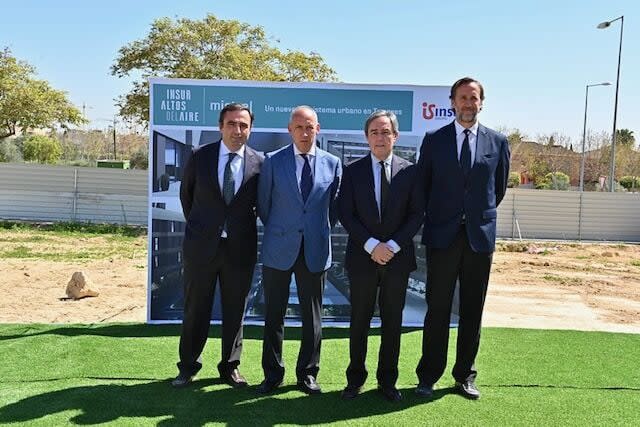 Arrancan las obras de Insur Altos del Aire Mistral, primer residencial de 200 viviendas en Tomares