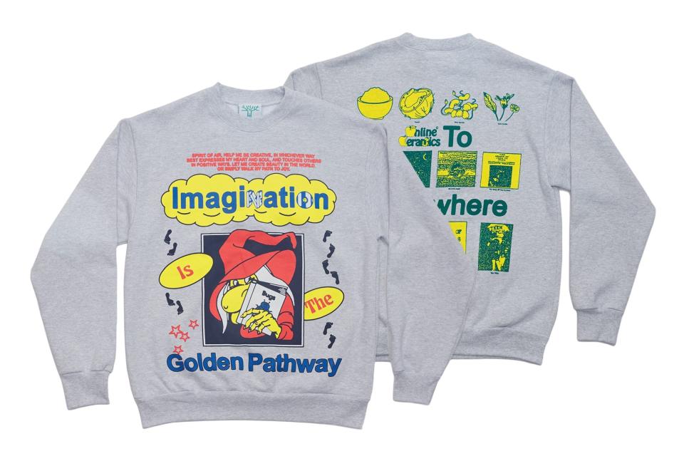 GQ x Online Ceramics 'Imagination' Sweatshirt
