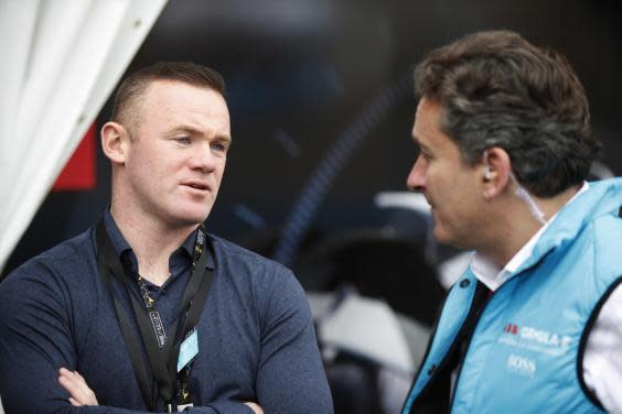 Wayne Rooney visited Saudi Arabia for the Formula E E-Prix in December (Getty)