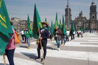 International Women's Day in Mexico City