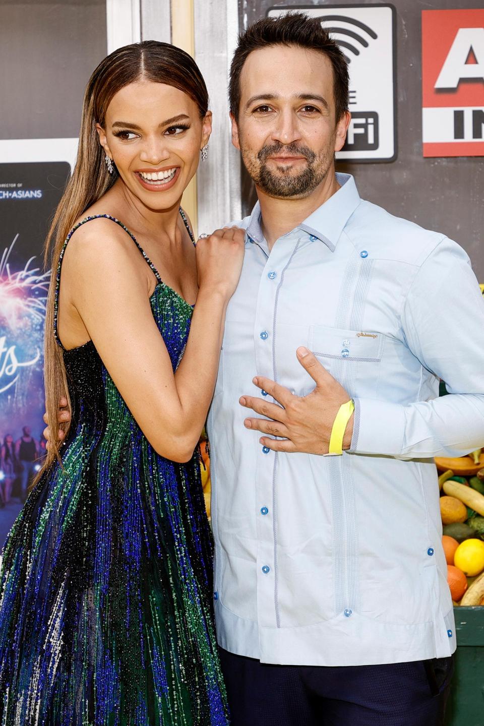 Leslie Grace and Lin-Manuel Miranda