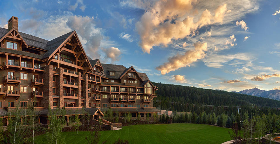 The exterior of Montage Big Sky