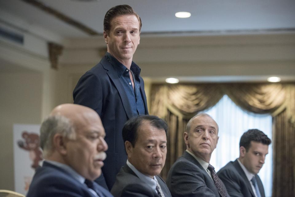 Damian Lewis as Bobby "Axe" Axelrod in Billions