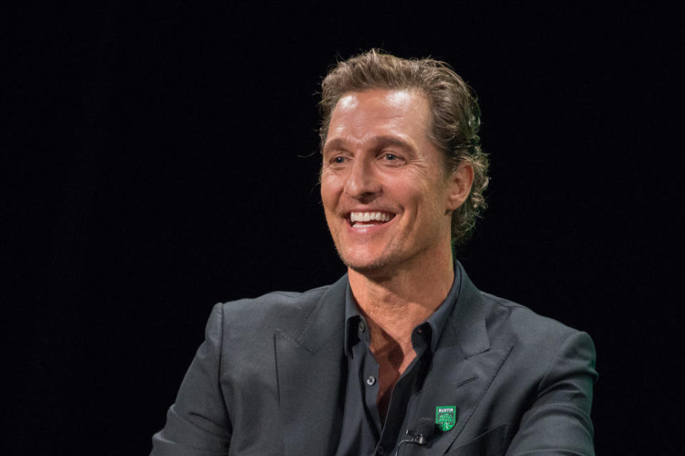 Matthew McConaughey Hasn't Worn Deodorant In 30 Years, And Yvette ...