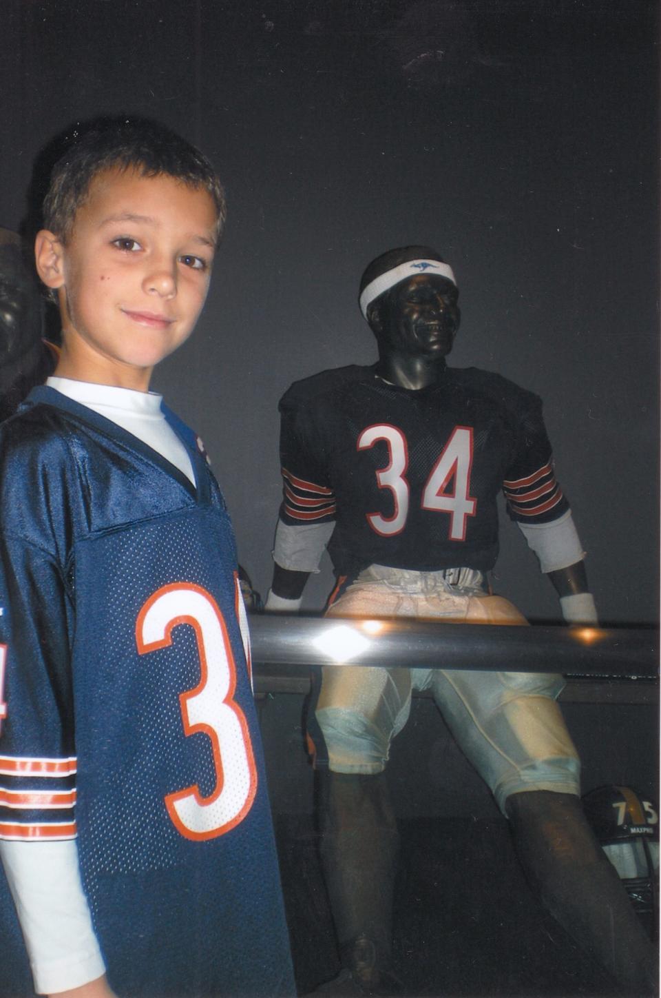 Payton Thorne is named after legendary Chicago Bears running back Walter Payton, who played in the NFL from 1975-1987.