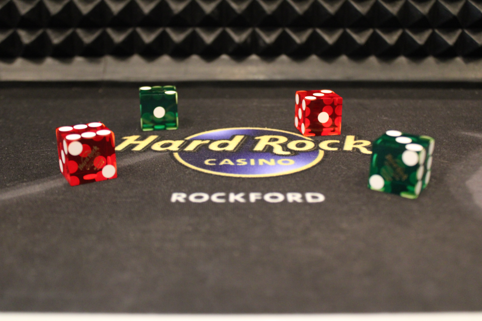Live craps has arrived at the Rockford Casino: A Hard Rock Opening Act.