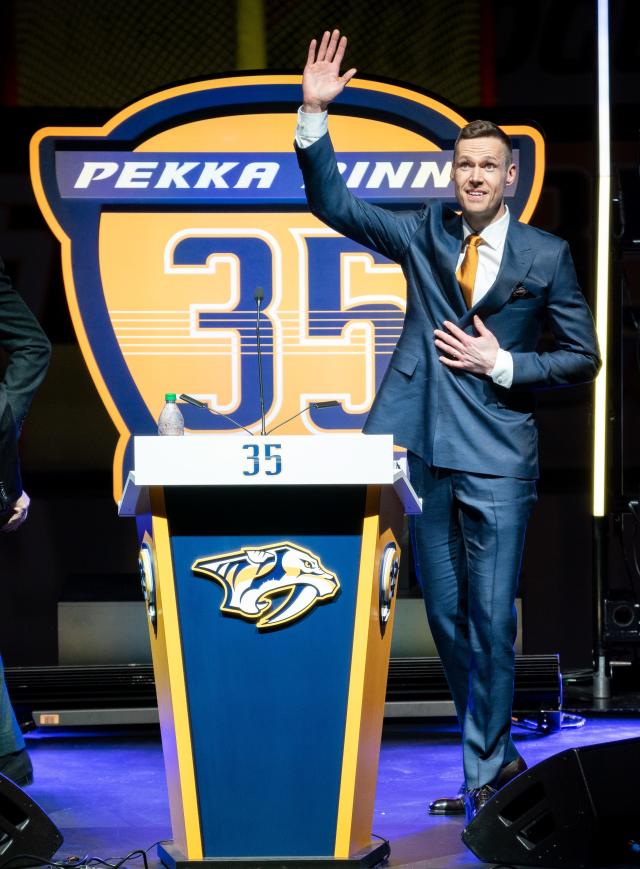 Nashville Predators to put bronze Pekka Rinne statue outside