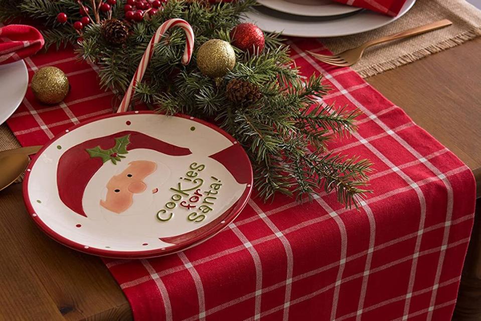 DII Winter Season Dishware Holiday Baking Cookie Plate