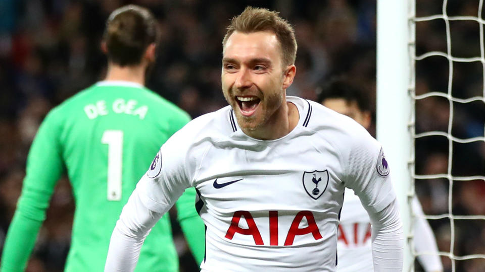 Tottenham were ahead inside 11 seconds against Manchester United and goalscorer Christian Eriksen knows it is unlikely to be repeated.