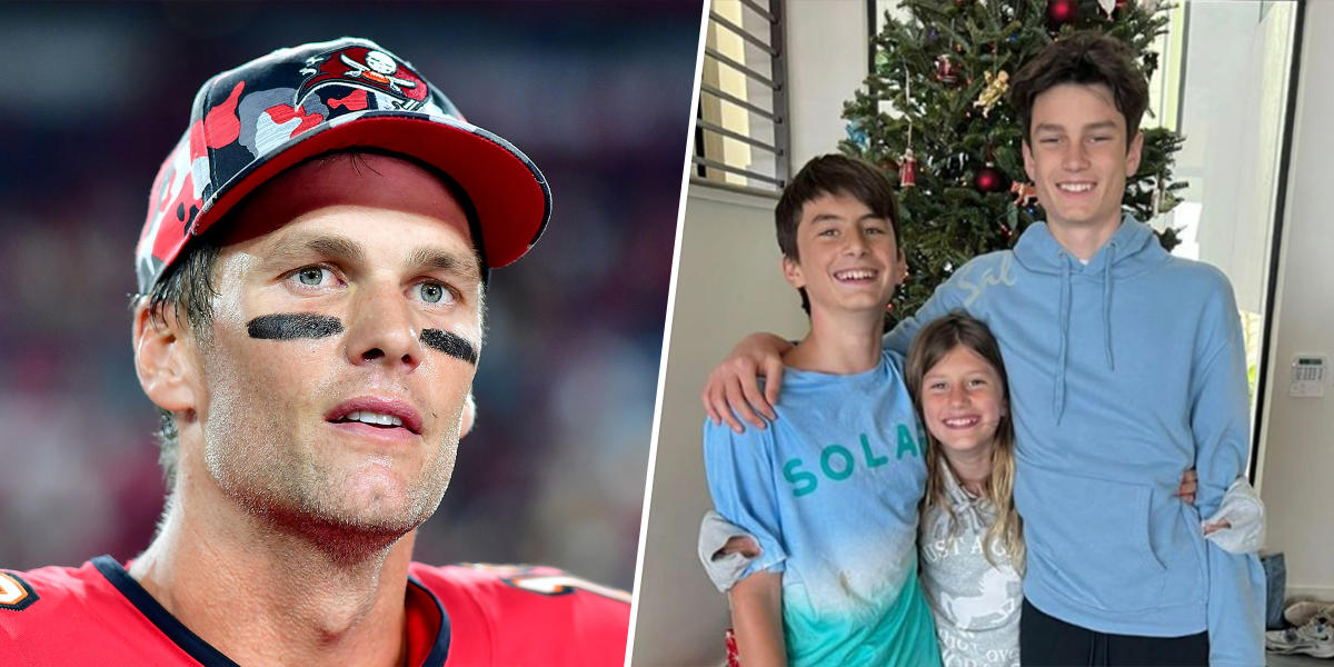 Tom Brady Shares Sweet Poolside Photos with Son Ben After Christmas