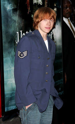 Rupert Grint at the NY premiere of Warner Bros. Pictures' Harry Potter and the Goblet of Fire