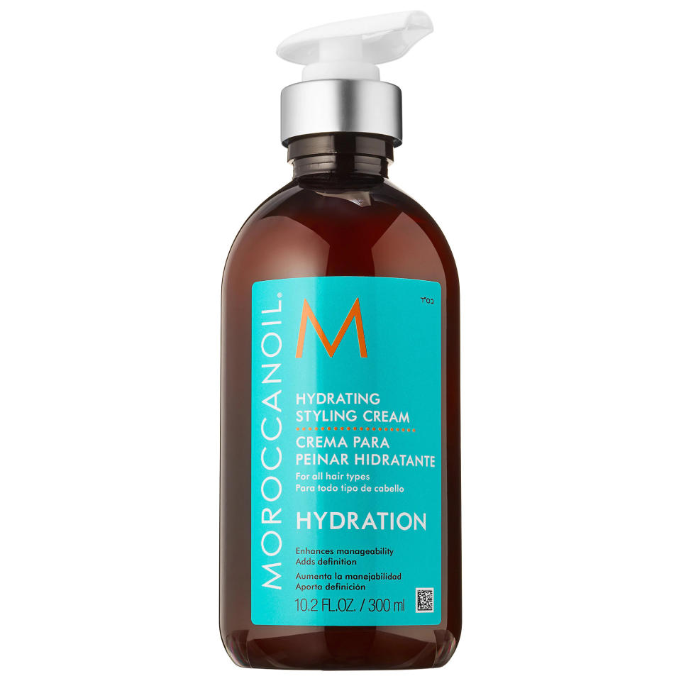 Moroccanoil Hydrating Styling Cream. Image via Sephora