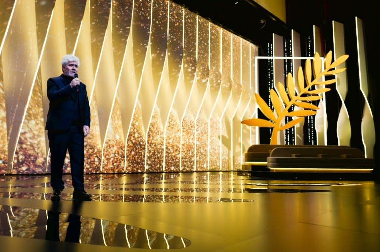 Spanish director Pedro Almodovar heads the jury who will pick the Palme d'Or top prize Sunday, closing the 70th edition of the Cannes film festival