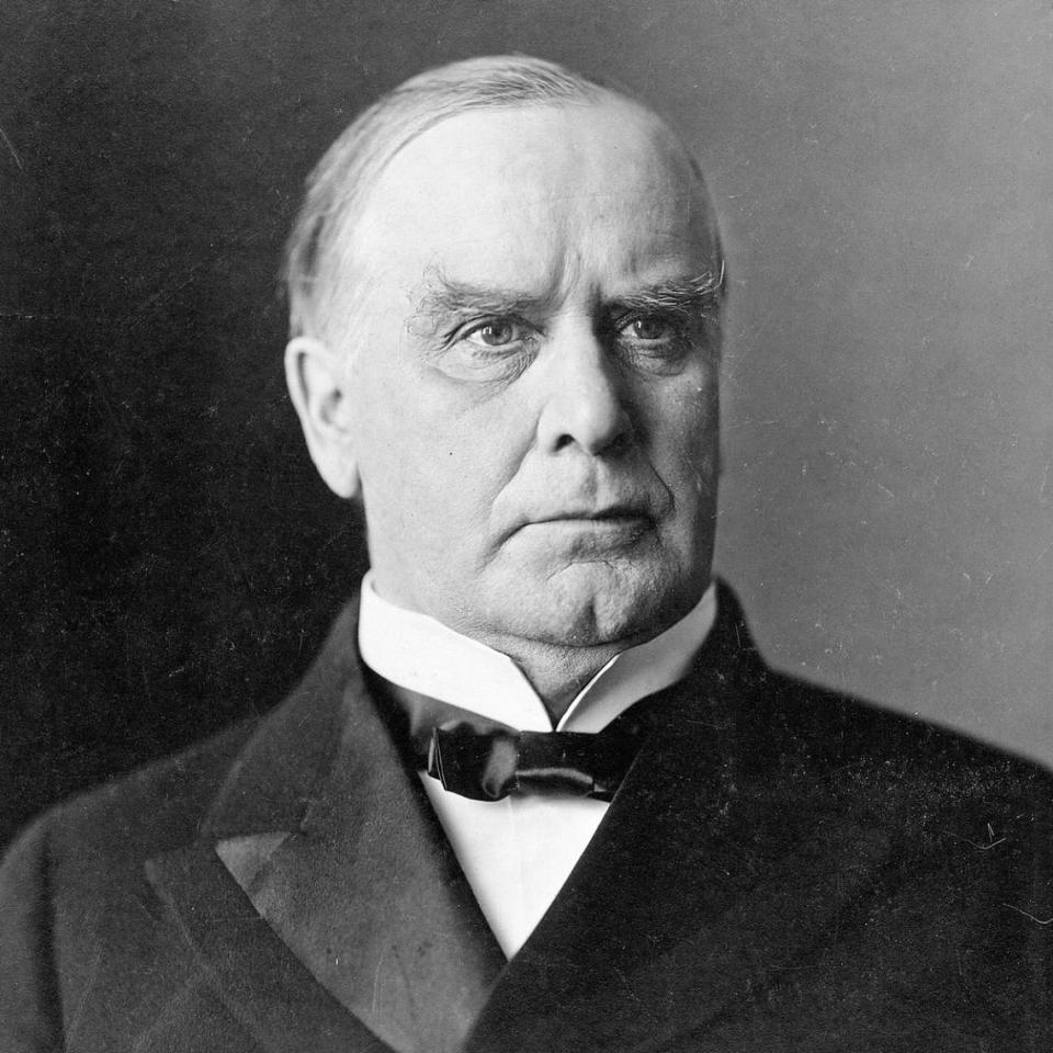 William Mckinley, pesidente norteamericano durante la firma del Tratado de París. Wikimedia Commons