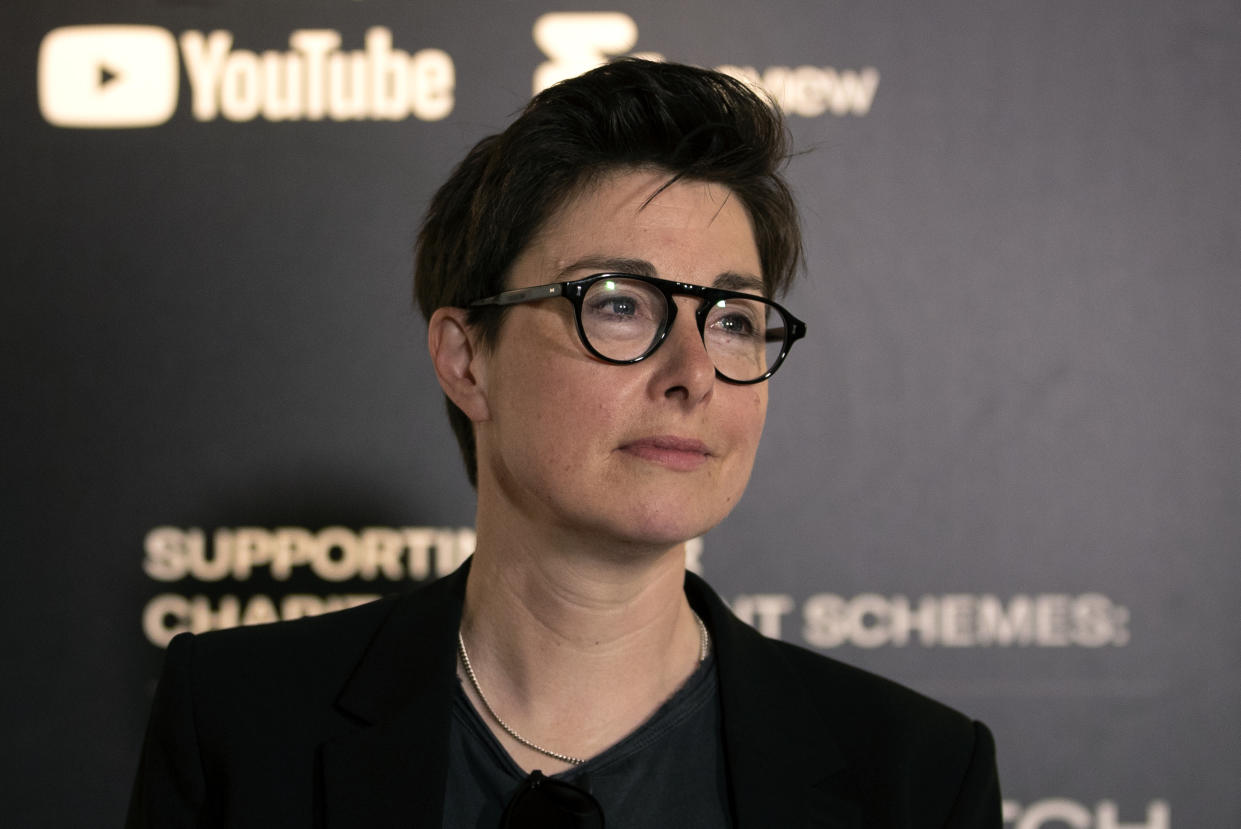 Presenter Sue Perkins at the 2019 Edinburgh TV Festival.