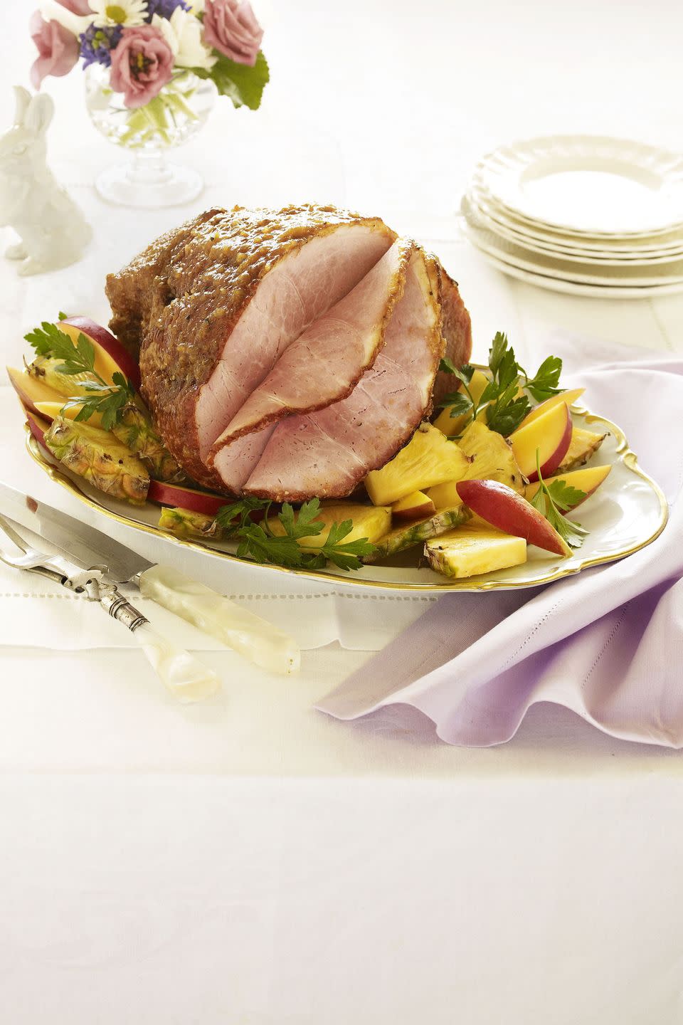 Mango-Glazed Ham