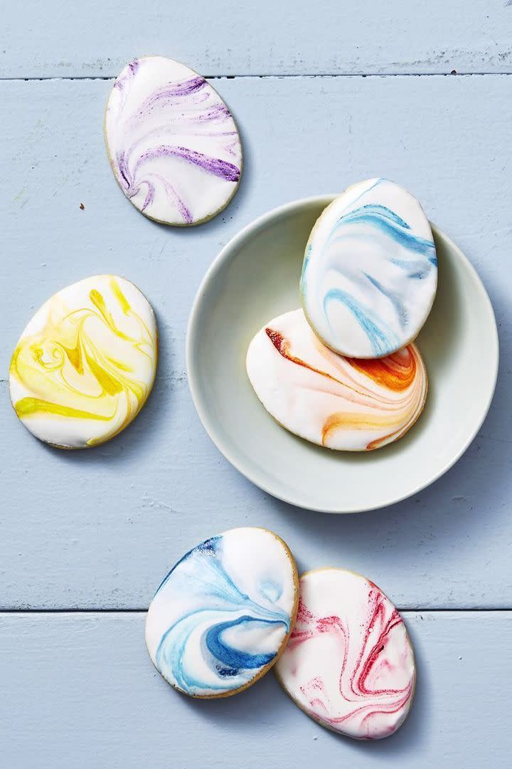 Marbled Egg Sugar Cookies