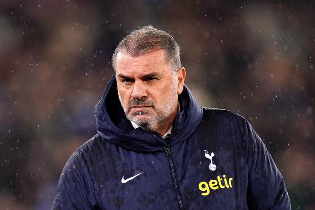 Tottenham Hotspur manager Ange Postecoglou 