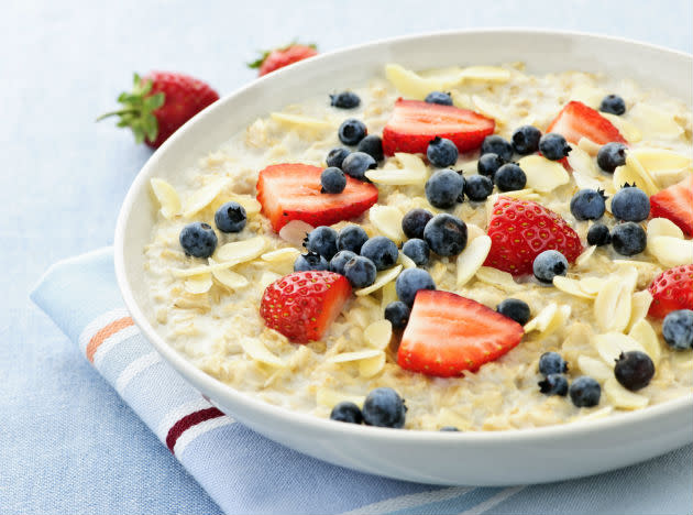 <b>Oats</b>: High in fibre, oats is known to help regulate blood sugar levels and keep cholesterol under check. What more? It’s easy to make too. Again, Dr Prasad suggests adding nuts and fruits or dried fruits to that oat porridge.