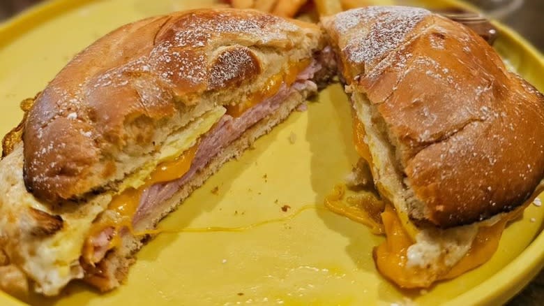 ham and egg sandwich