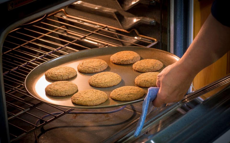 Lebkuchen fertig backen