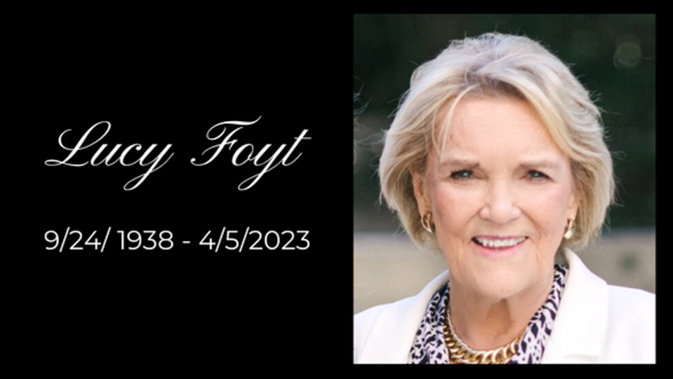Lucy Foyt wife dies