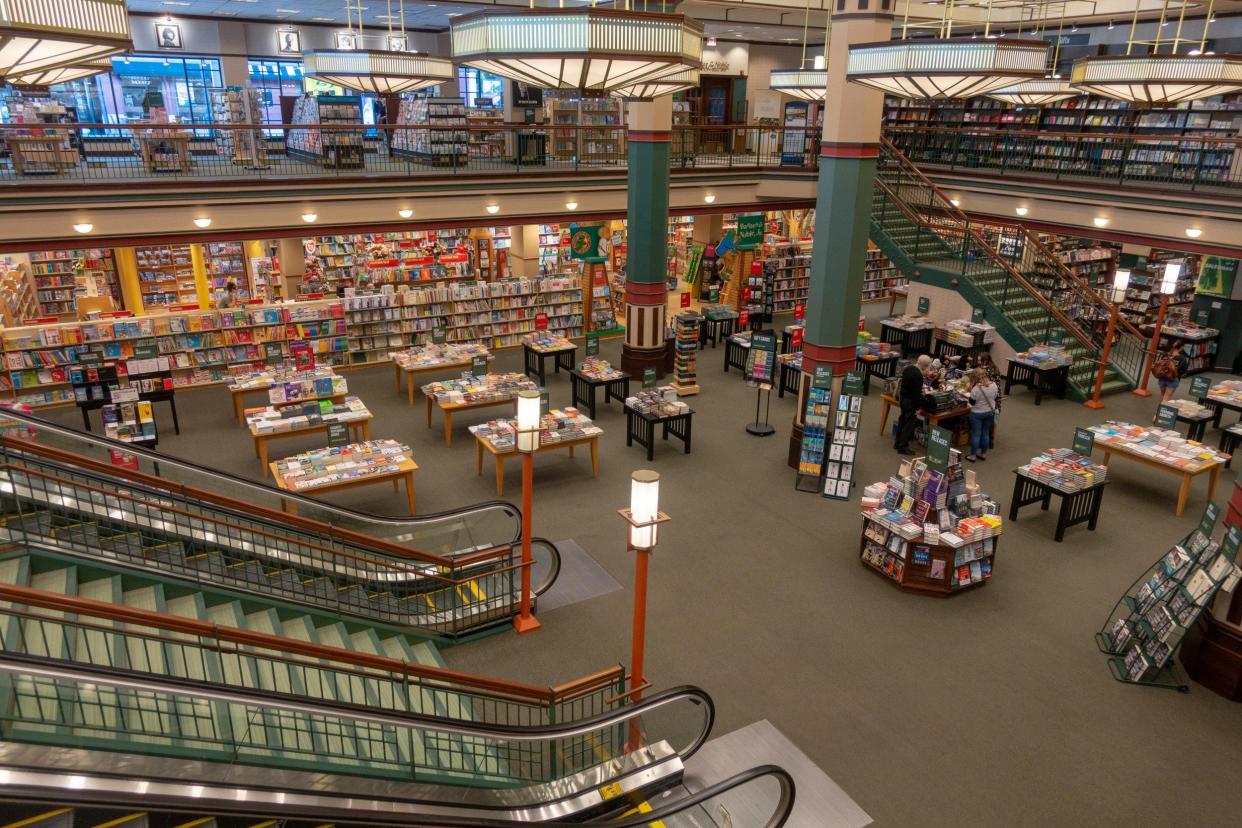 A Barnes & Noble interior