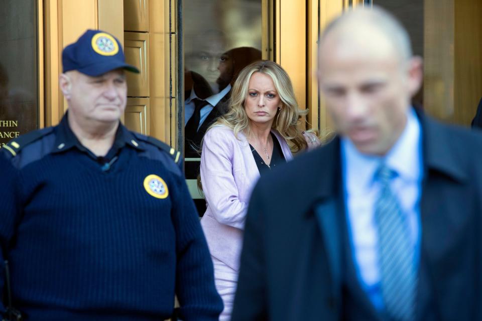 Adult-film actress Stormy Daniels says she had an affair with Donald Trump and was paid to keep quiet about it.