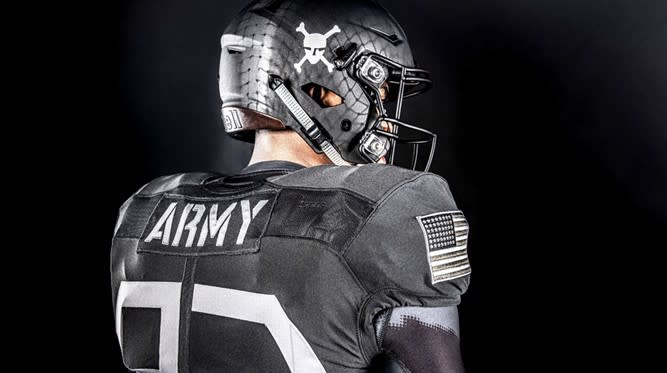 Army uniform for Army-Navy game. (goarmywestpoint.com)