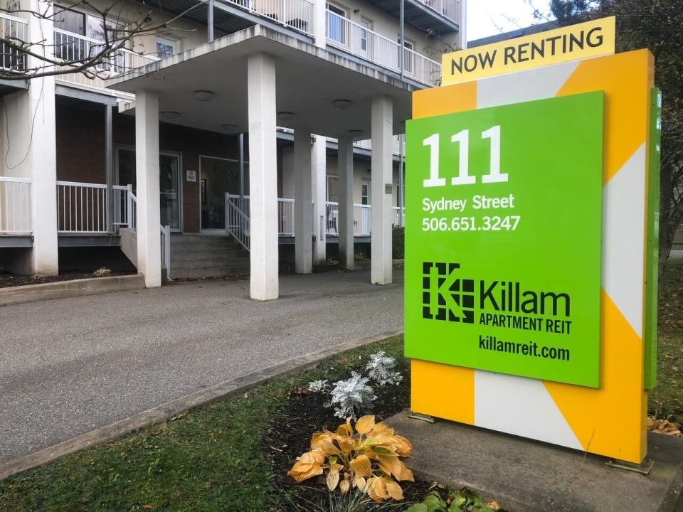 Killam Apartment REIT owns 1,202 units in 14 buildings in Saint John. The company says its average rents in the city were 5.4 percent higher this summer compared to last summer and its buildings were more fully occupied.