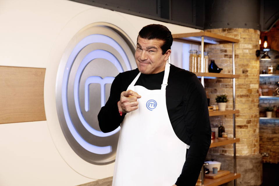 Tamer Hassan on Celebrity Masterchef 2024