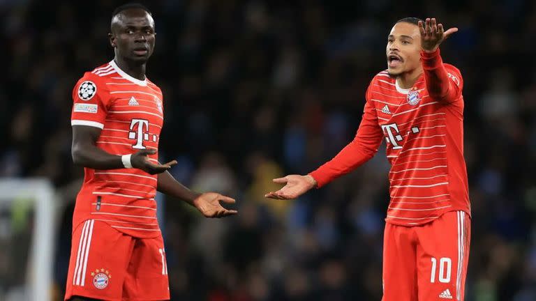 Sadio Mané y Leroy Mané.