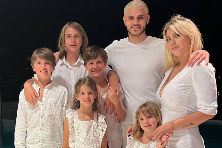 Tras varios años juntos, Wanda Nara se separó de Mauro Icardi, padre de sus dos hijas menores (Foto Instagram @wanda_nara)