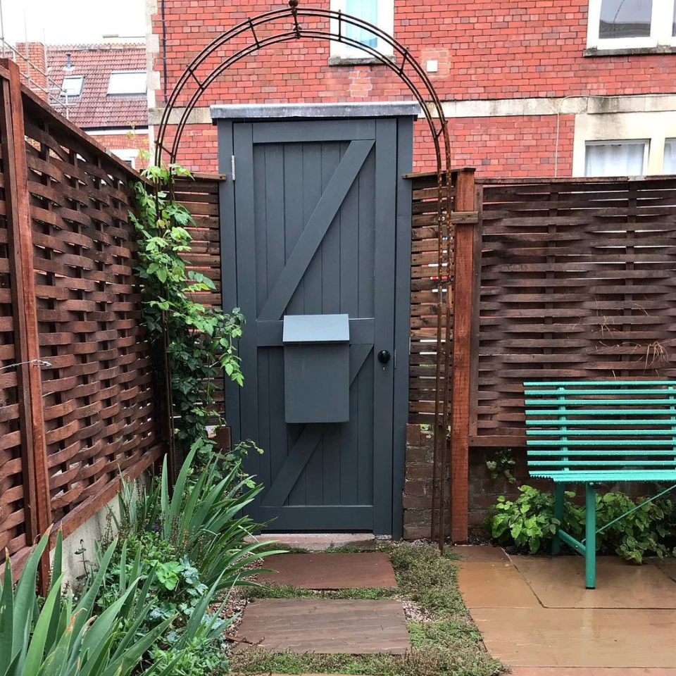 14. Soften paving stones with herbs for an interesting front garden path