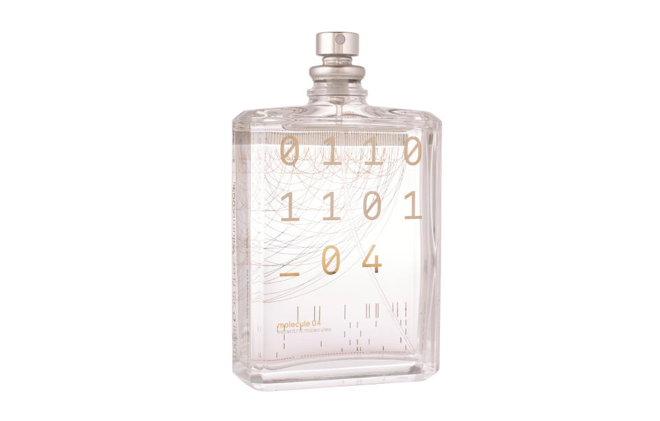 <p><a rel="nofollow noopener" href="http://www.libertylondon.com/uk/molecule-04-eau-de-toilette-100ml-000555840.html" target="_blank" data-ylk="slk:Liberty, £79;elm:context_link;itc:0;sec:content-canvas" class="link "><i>Liberty, £79</i></a><br><br></p>