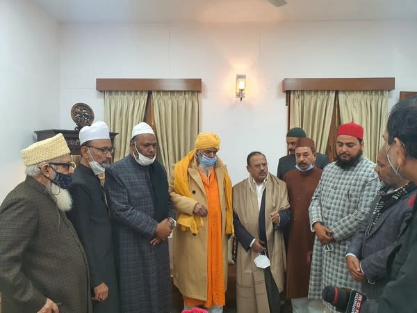 A delegation of Sufi leaders met NSA Ajit Doval on Monday. 