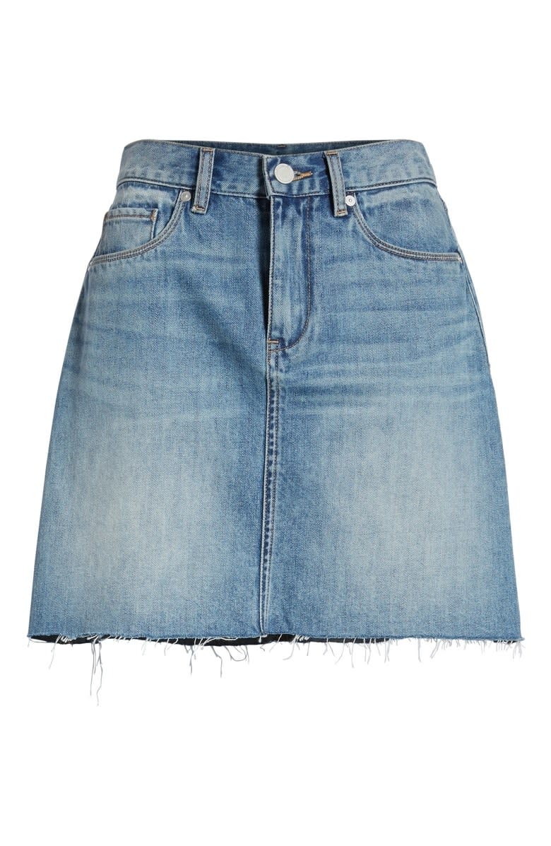 BlankNYC Raw Hem Denim Skirt, $78 $51.90, Nordstrom