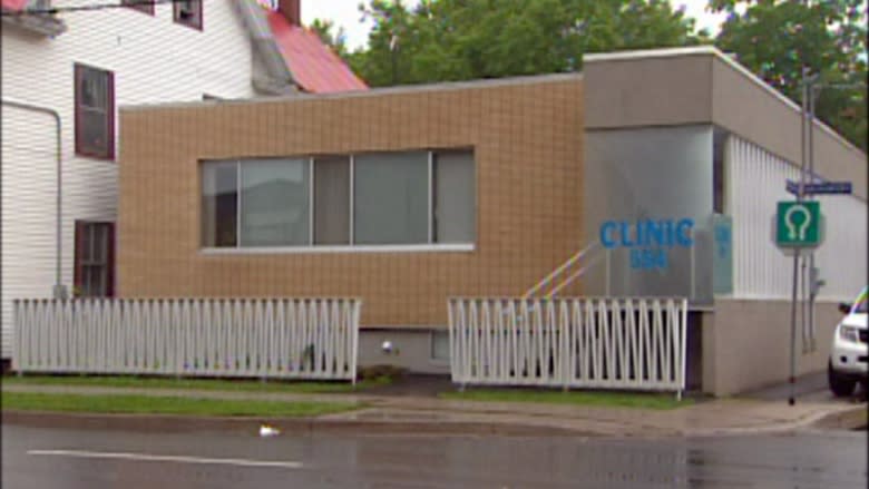 The Morgentaler Clinic in Fredericton, N.B., seen here in a file image, is set to perform its last abortion on Friday, before closing its doors to the public.