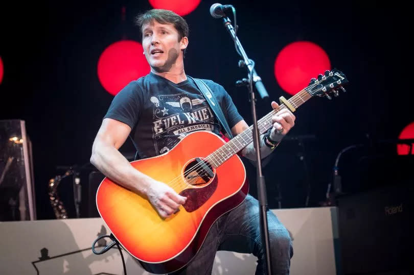 James Blunt on stage -Credit:Getty Images