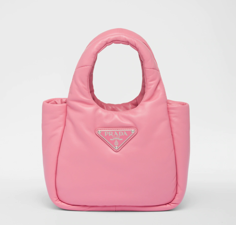 Prada small padded soft Nappa-leather bag. (PHOTO: Prada)