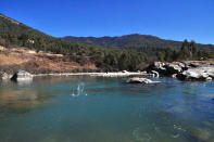 <p>A river in Bumthang.</p>
