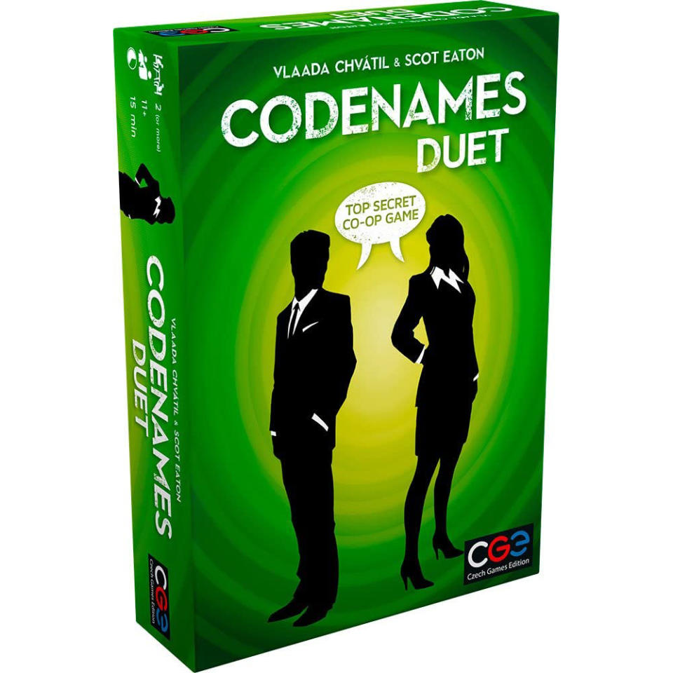 Codenames Duet, 2 person board games