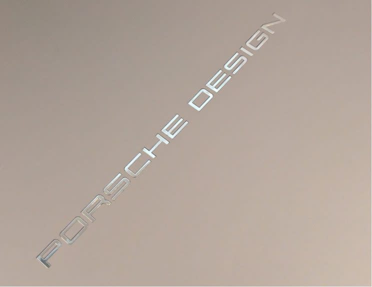 The Porsche Book One logo.